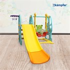 Пластиковая горка с качелями Kampfer Brave Animals km20415 - фото 10969