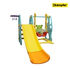 Пластиковая горка с качелями Kampfer Brave Animals km20415 - фото 10970